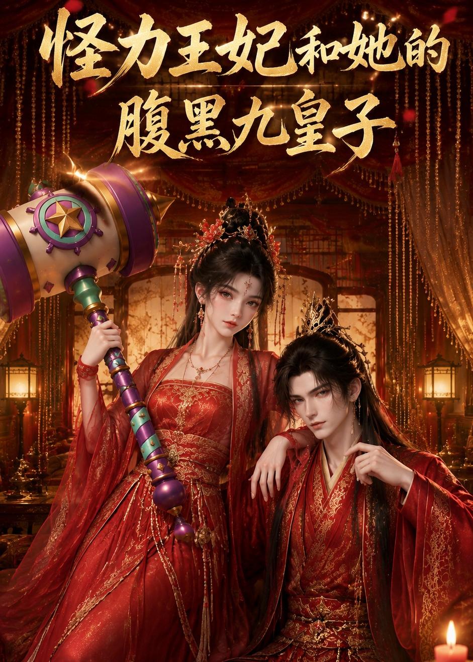 怪力王妃和她的腹黑九皇子 短劇封面