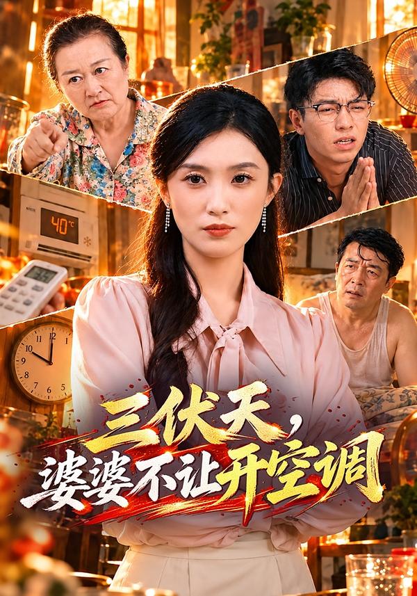 三伏天，婆婆不讓開空調 短劇封面