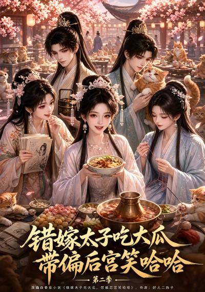錯嫁太子吃大瓜，帶偏後宮笑哈哈第二季 短劇封面