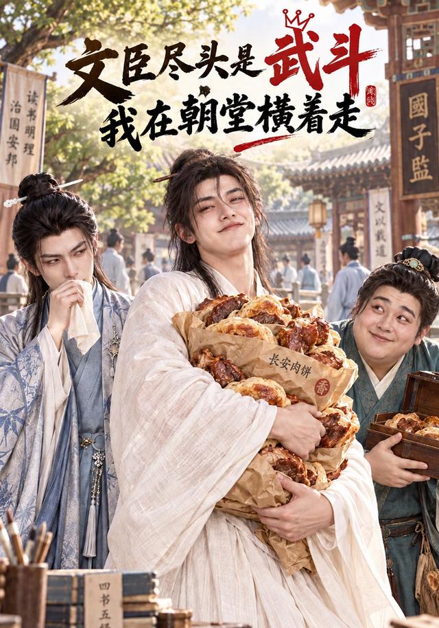 文臣盡頭是武鬥，我在朝堂橫著走 短劇封面