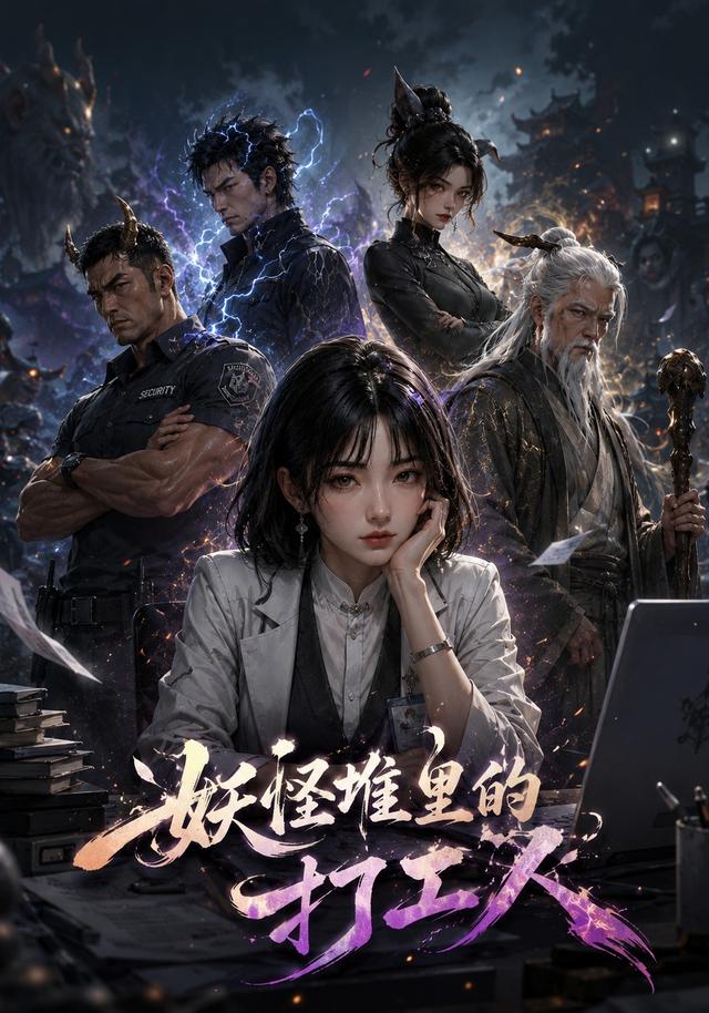 妖怪堆裡的打工人 短劇封面