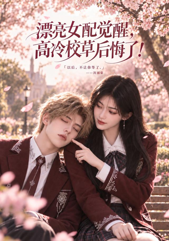 漂亮女配覺醒，高冷校草後悔了！ 短劇封面