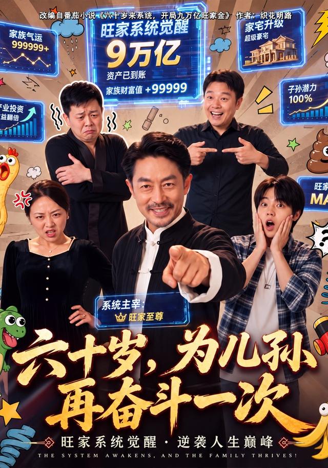 六十歲，為兒孫再奮鬥一次 短劇封面