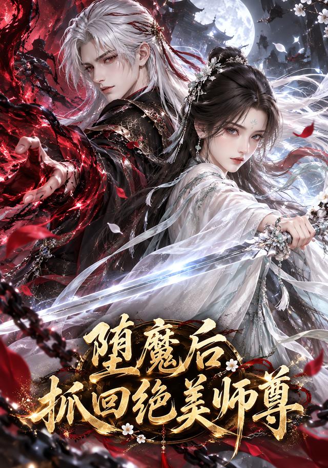 墮魔後抓回絕美師尊 短劇封面