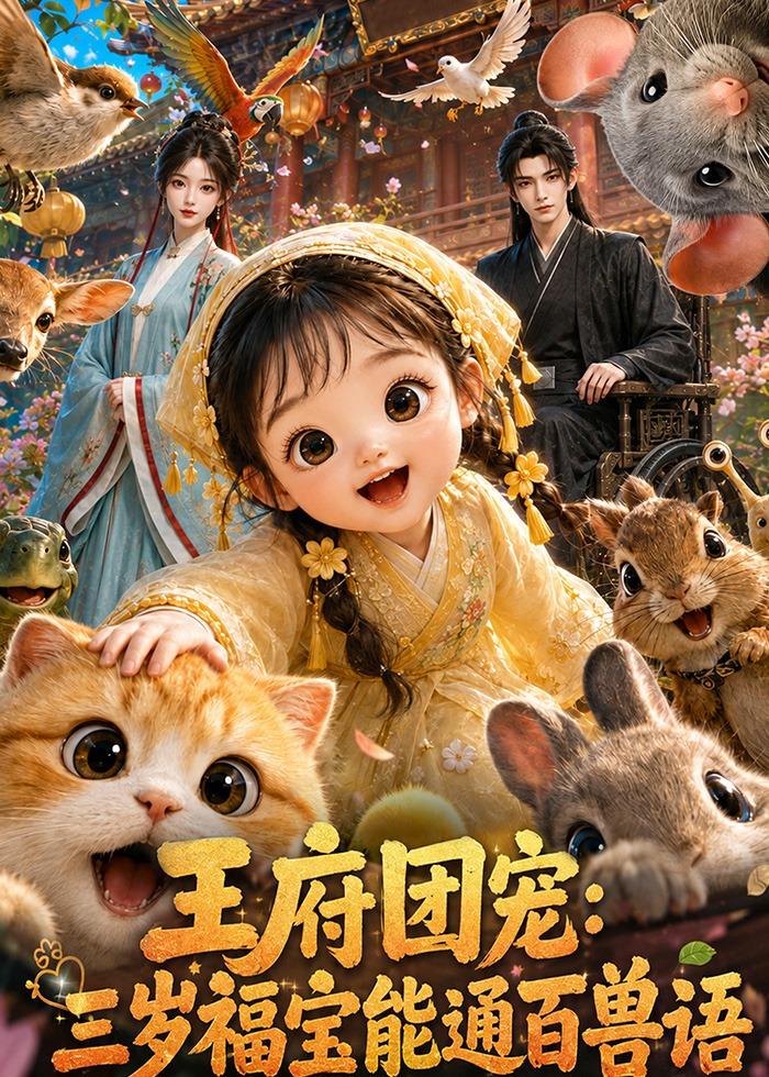 王府團寵：三歲福寶能通百獸語 短劇封面