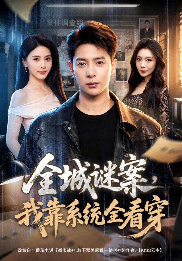 全城謎案，我靠系統全看穿 短劇封面