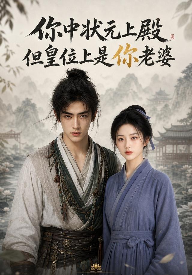 你中狀元上殿，但皇位上是你老婆 短劇封面