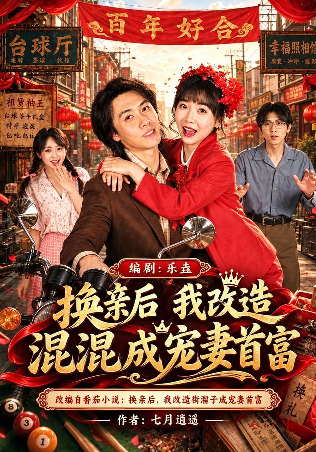 換親後我改造混混成寵妻首富 短劇封面
