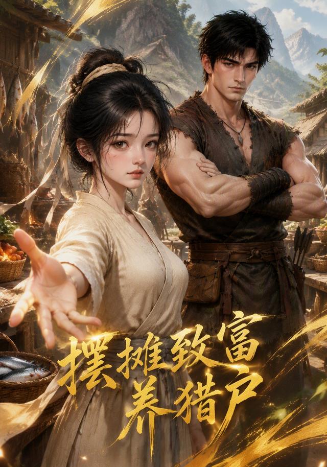 擺攤致富養獵戶 短劇封面