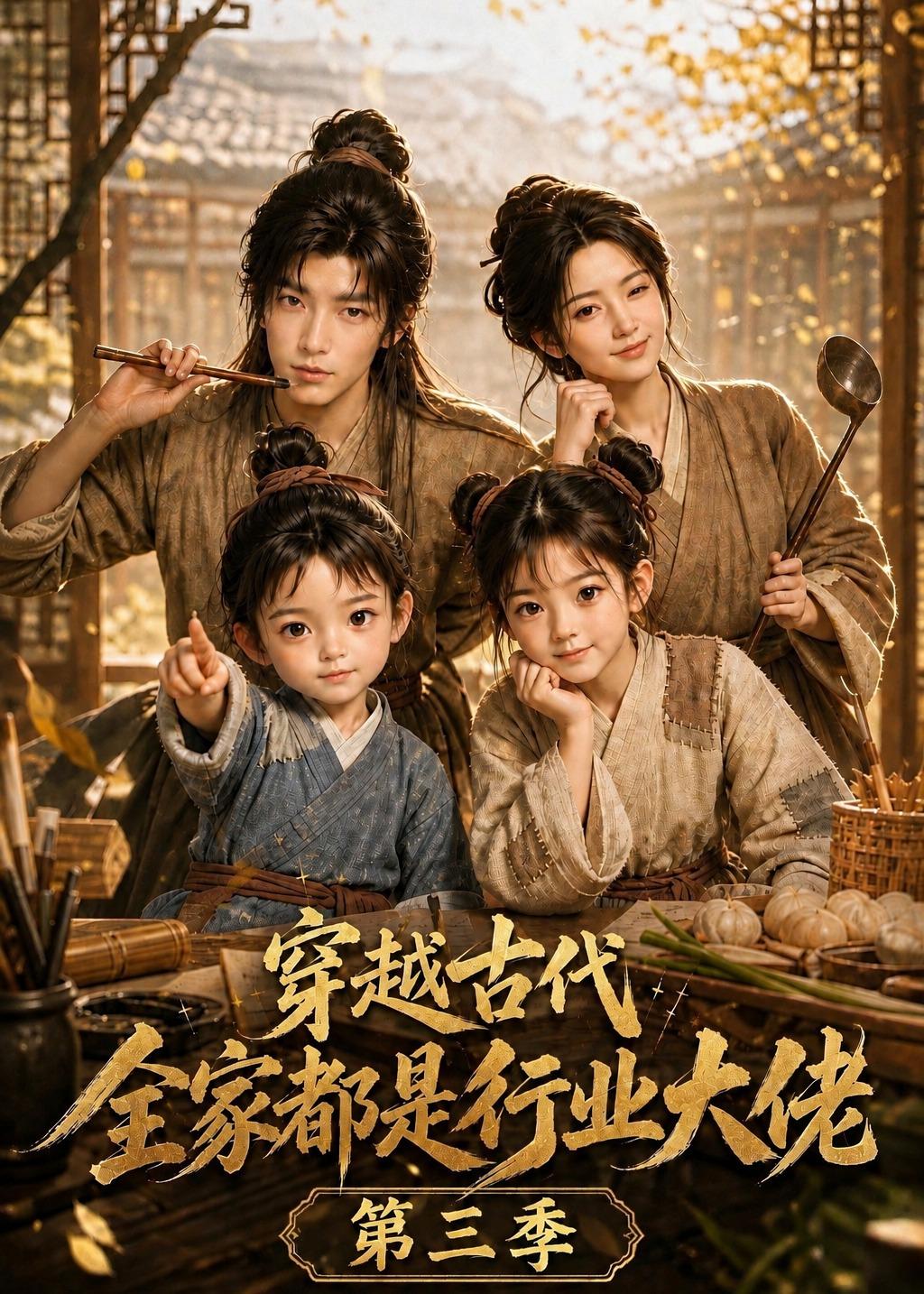 穿越古代，全家都是行業大佬第三季 短劇封面