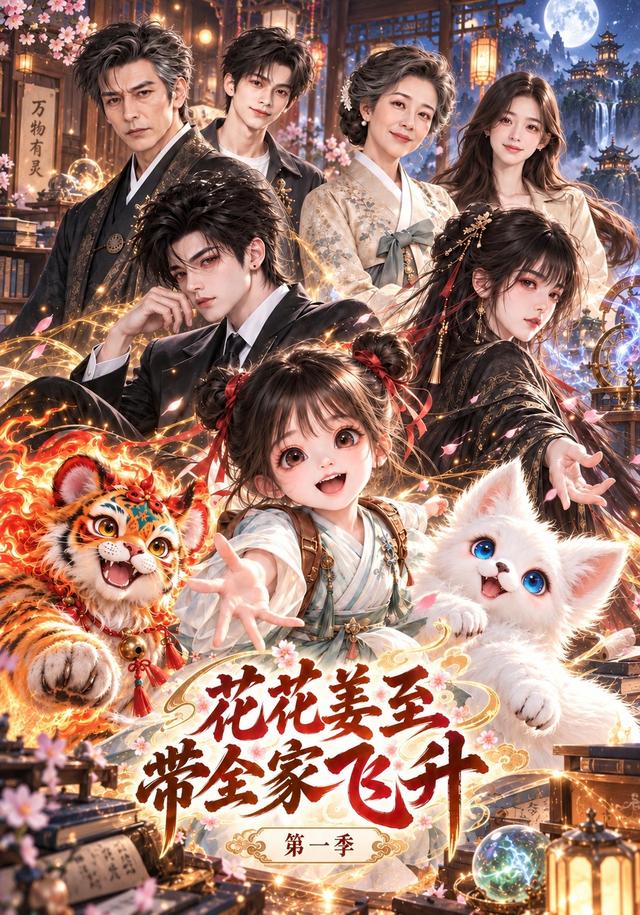 花花姜至：帶全家飛昇第一季 短劇封面