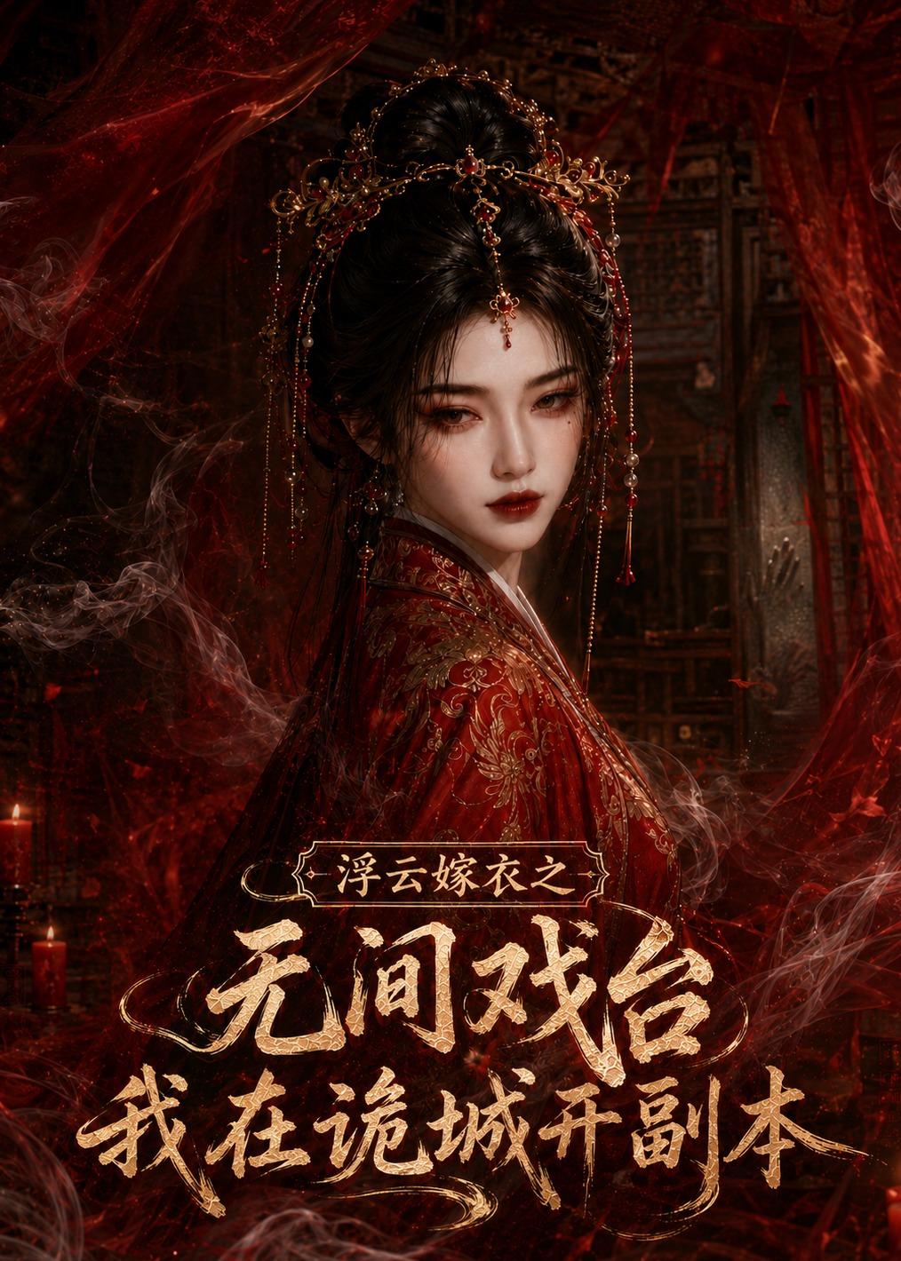 浮雲嫁衣之無間戲臺我在詭城開副本 短劇封面