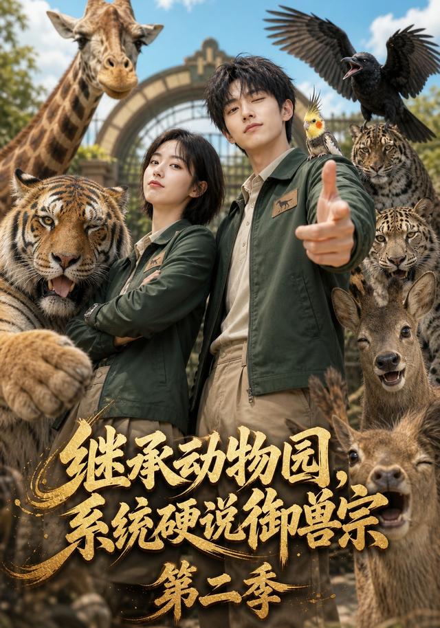 繼承動物園，系統硬說御獸宗第二季 短劇封面