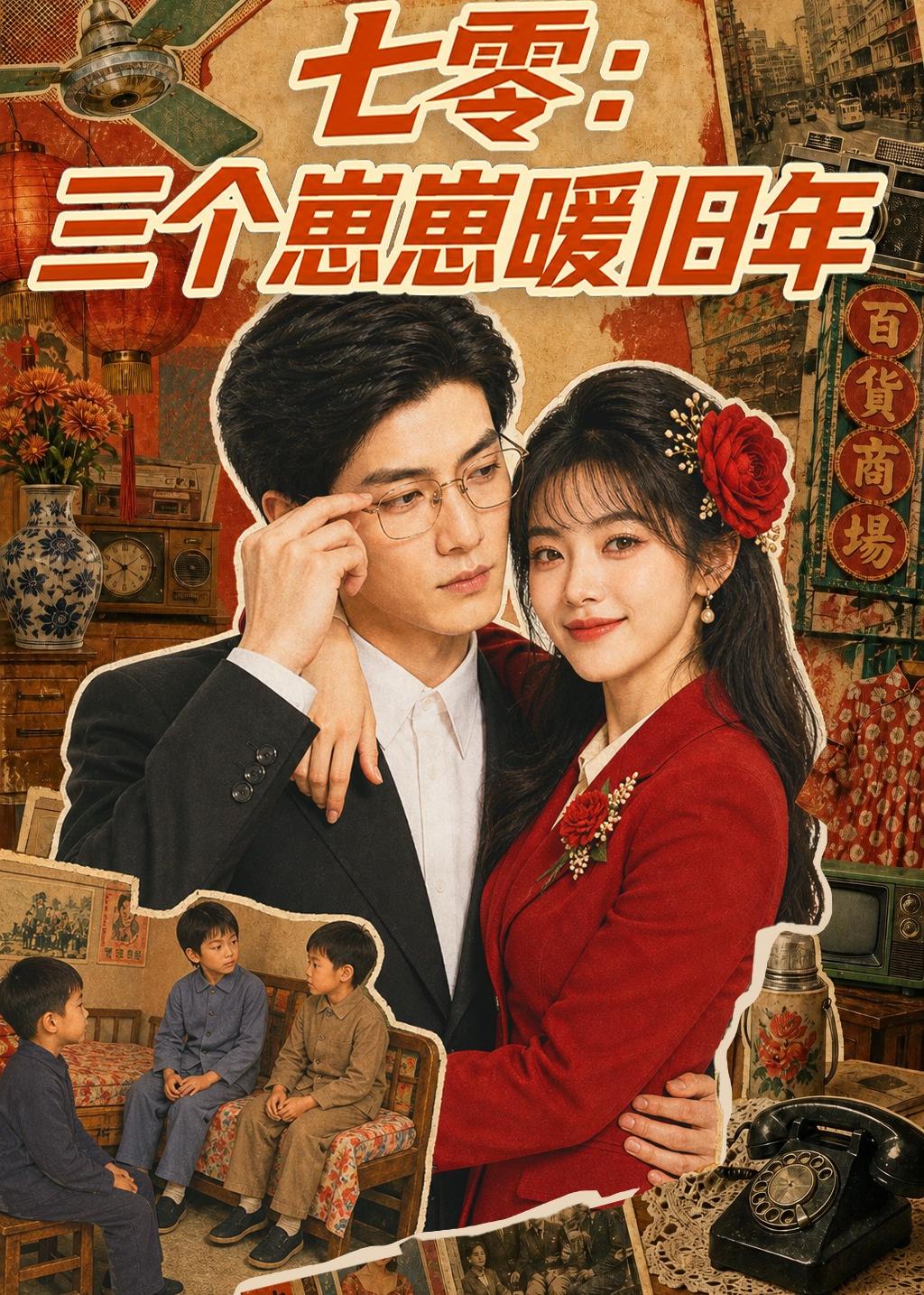 七零：三個崽崽暖舊年 短劇封面