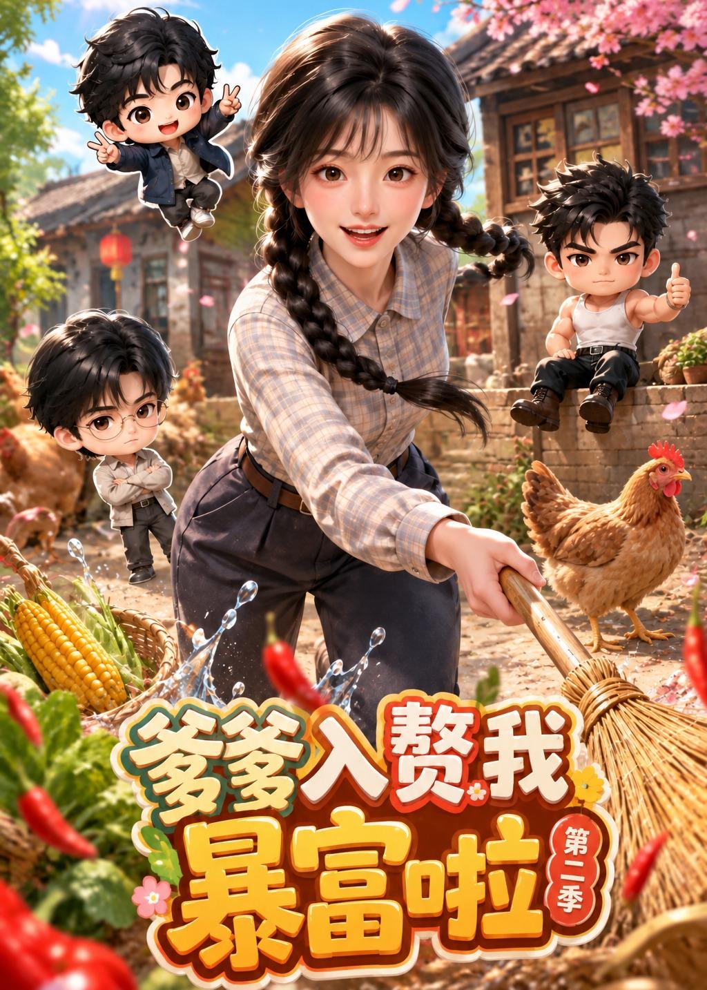 爹爹入贅我暴富啦第二季 短劇封面