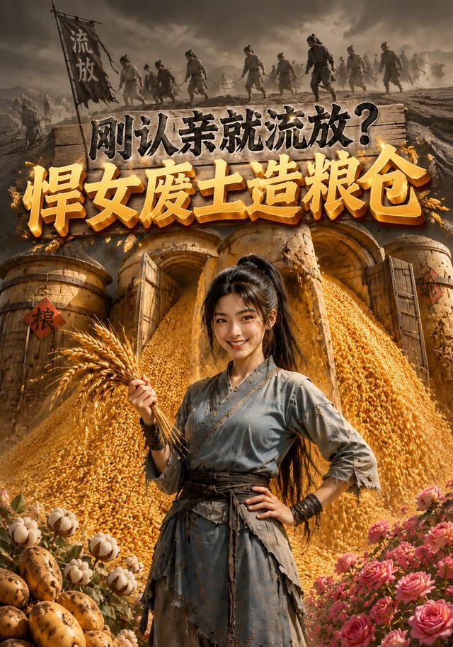 剛認親就流放，悍女廢土造糧倉 短劇封面