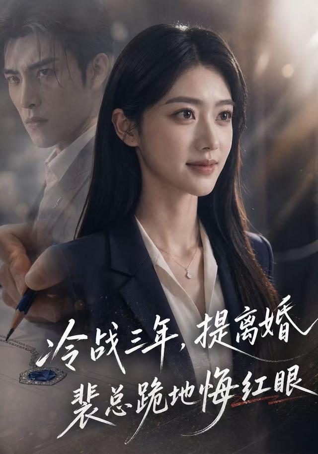 冷戰三年，提離婚裴總跪地悔紅眼 短劇封面