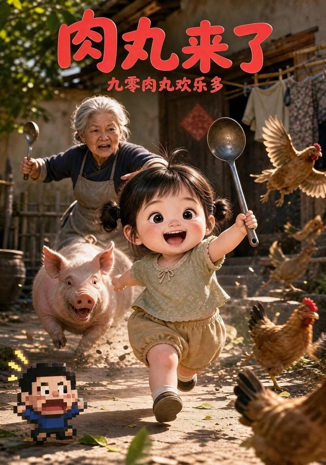 肉丸來了九零肉丸歡樂多 短劇封面