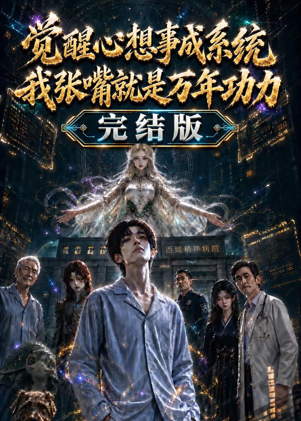覺醒心想事成系統我張嘴就是萬年功力完結版 短劇封面