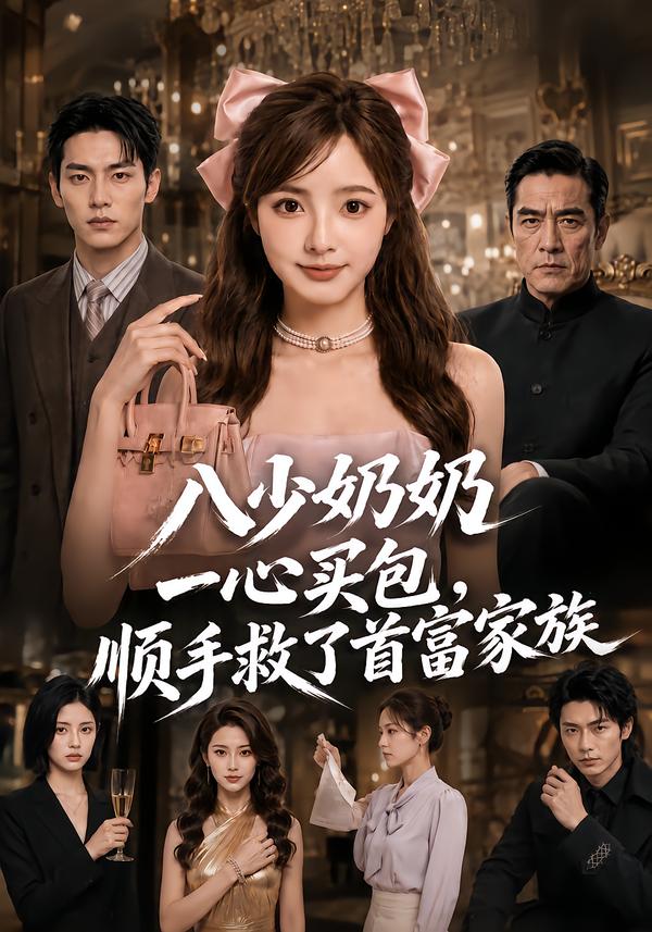 八少奶奶一心買包，順手救了首富家族 短劇封面