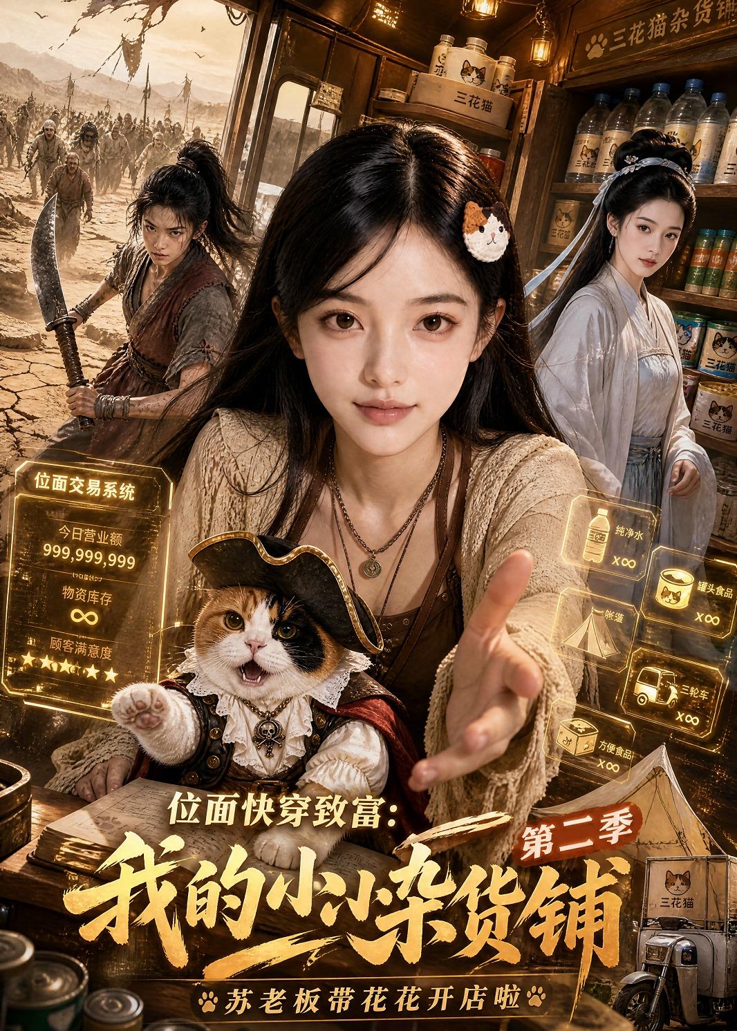 位面快穿致富：我的小小雜貨鋪第二季 短劇封面