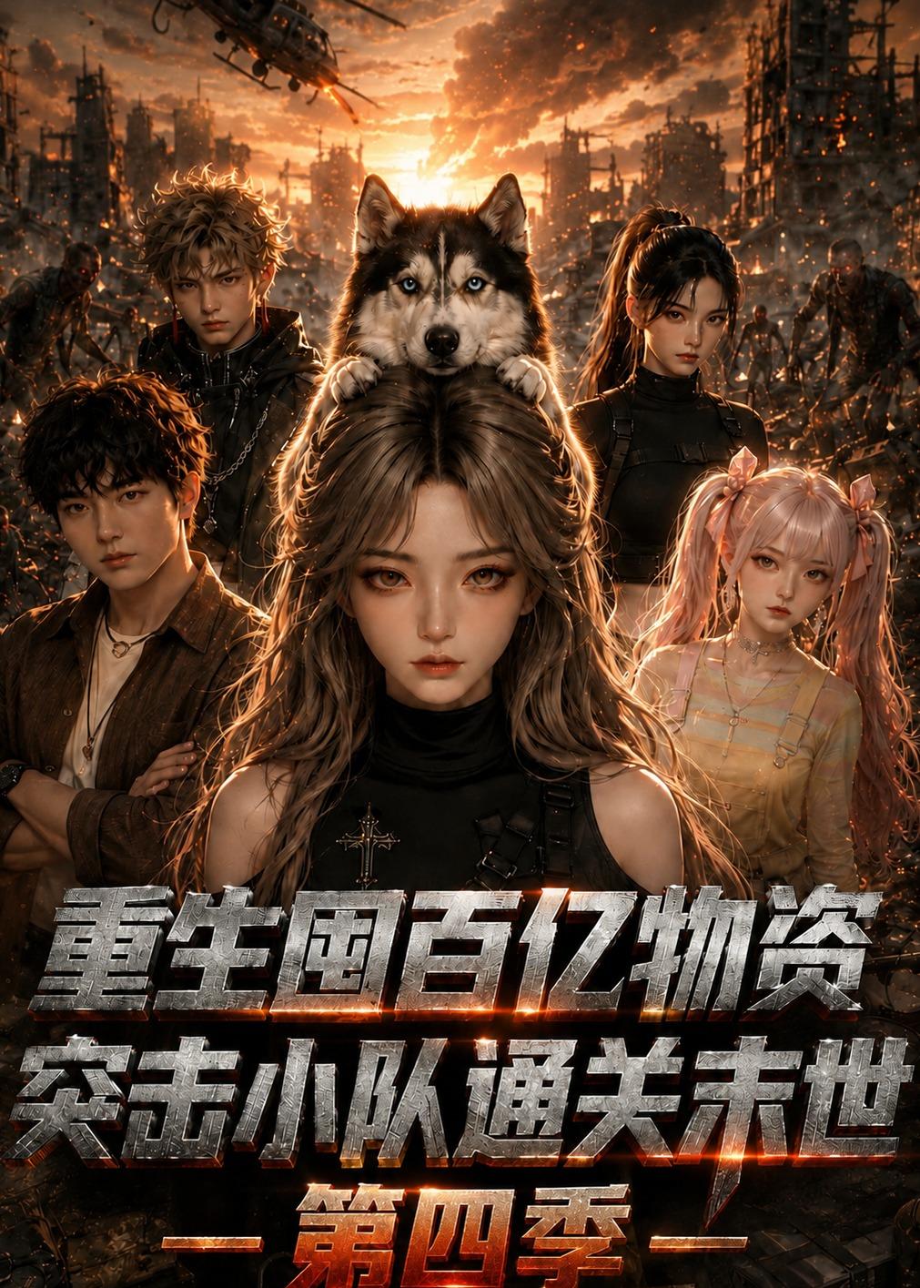 重生囤百億物資，突擊小隊通關末世第四季 短劇封面