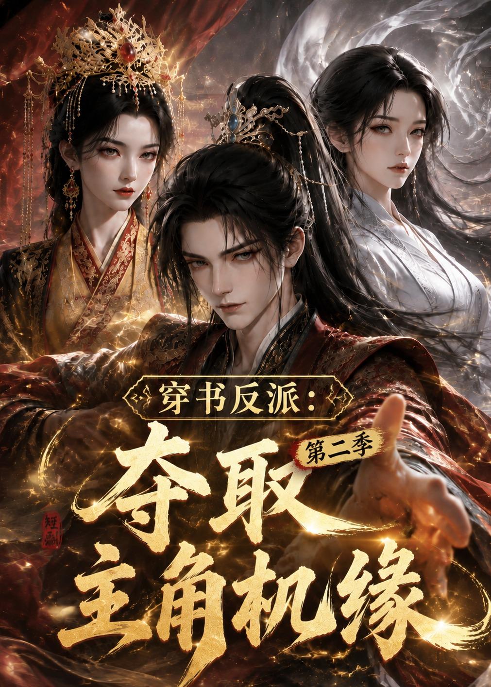穿書反派：奪取主角機緣第二季 短劇封面