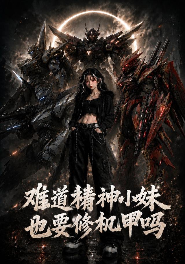 難道精神小妹也要修機甲嗎 短劇封面
