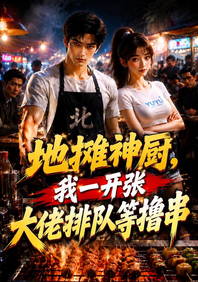 地攤神廚，我一開張大佬排隊等擼串 短劇封面