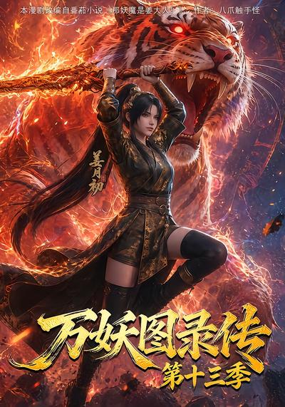 萬妖圖錄傳第十三季 短劇封面