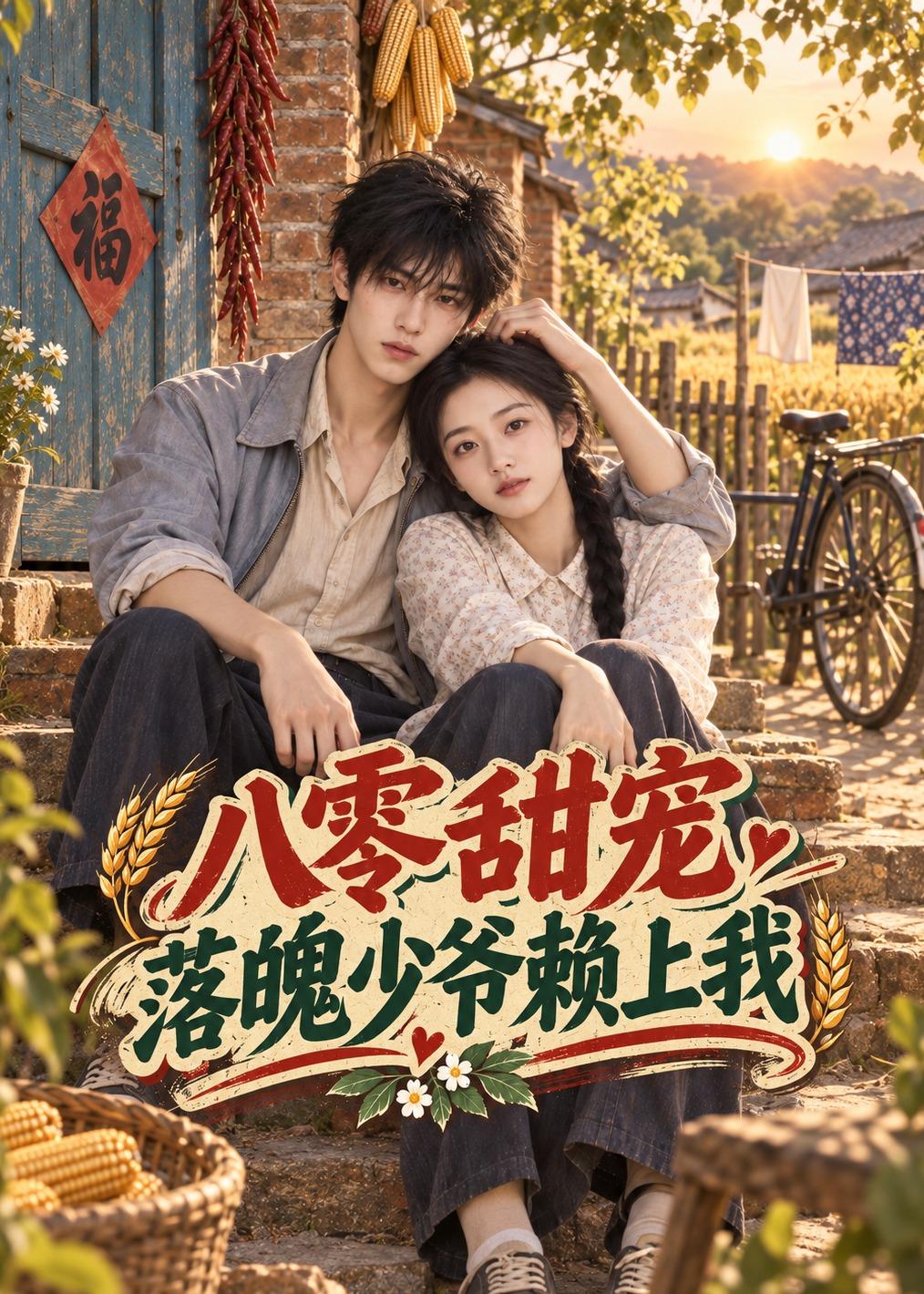 八零甜寵，落魄少爺賴上我 短劇封面