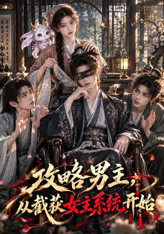 攻略男主，從截獲女主系統開始 短劇封面