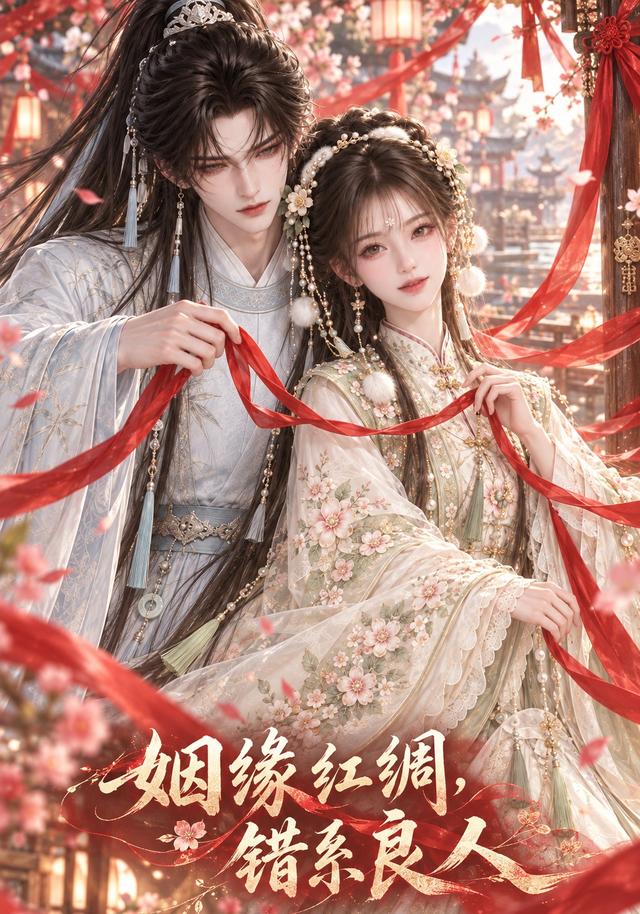姻緣紅綢，錯系良人 短劇封面