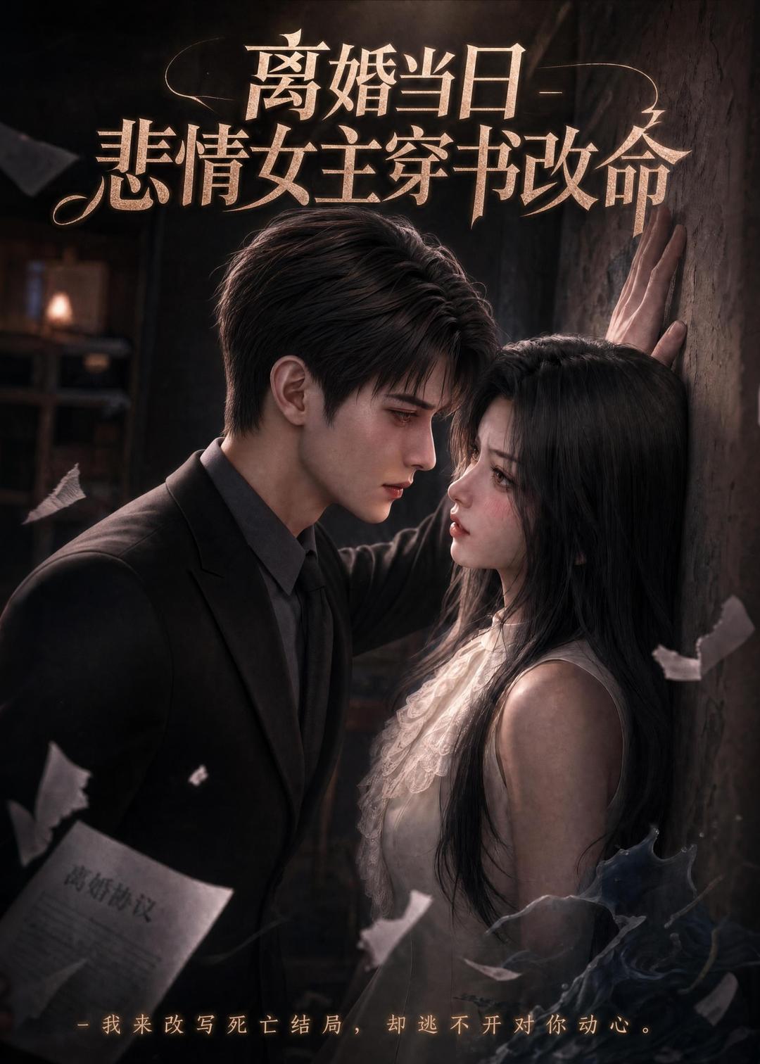 離婚當日，悲情女主穿書改命 短劇封面