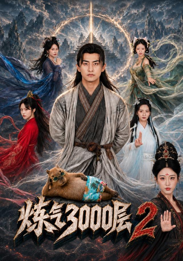 煉氣3000層2 短劇封面