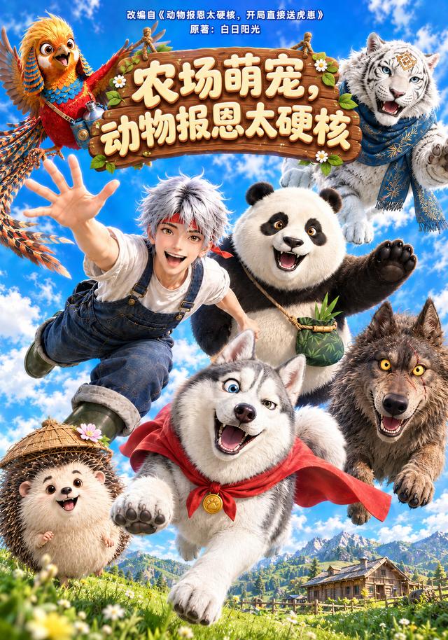 農場萌寵，動物報恩太硬核 短劇封面