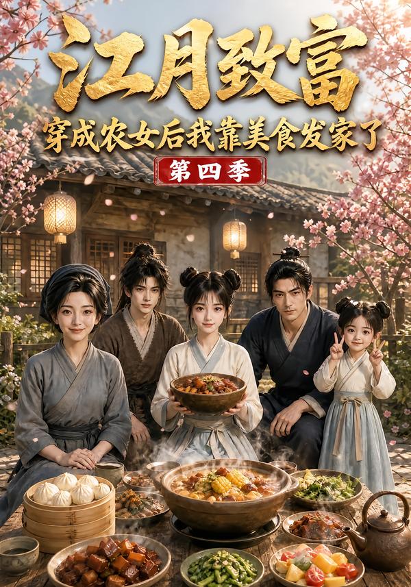 江月致富：穿成農女後我靠美食發家了第四季 短劇封面