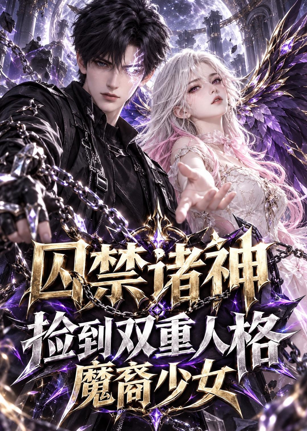 囚禁諸神：撿到雙重人格魔裔少女 短劇封面