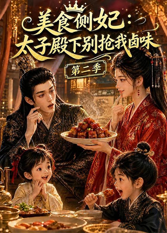 美食側妃：太子殿下別搶我滷味第二季 短劇封面