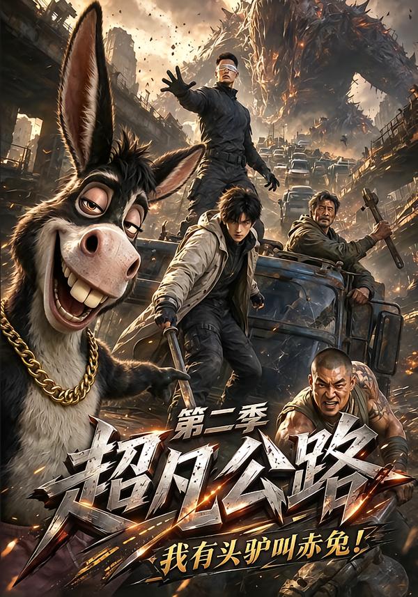 超凡公路：我有頭驢叫赤兔！第二季 短劇封面