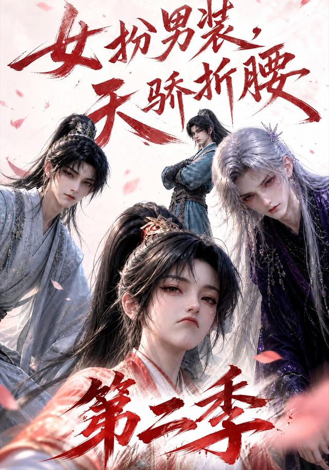 女扮男裝，天驕折腰第二季 短劇封面