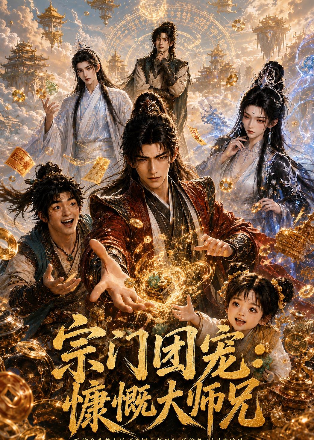 宗門團寵：慷慨大師兄 短劇封面