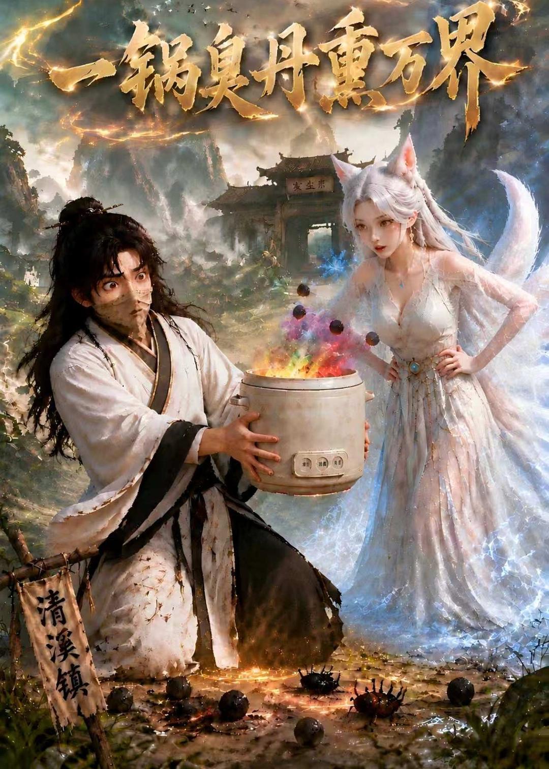 一鍋臭丹燻萬界 短劇封面