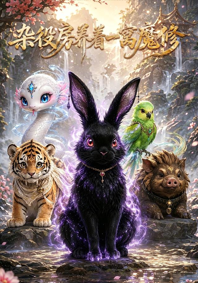 雜役房養著一窩魔修 短劇封面