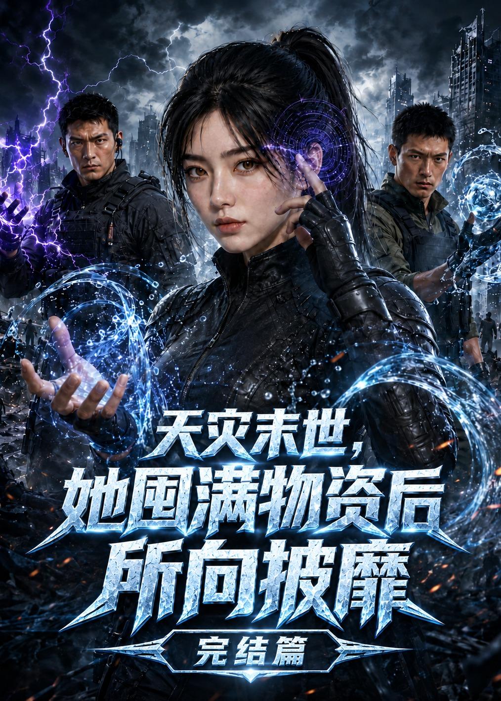天災末世，她囤滿物資後所向披靡完結篇 短劇封面