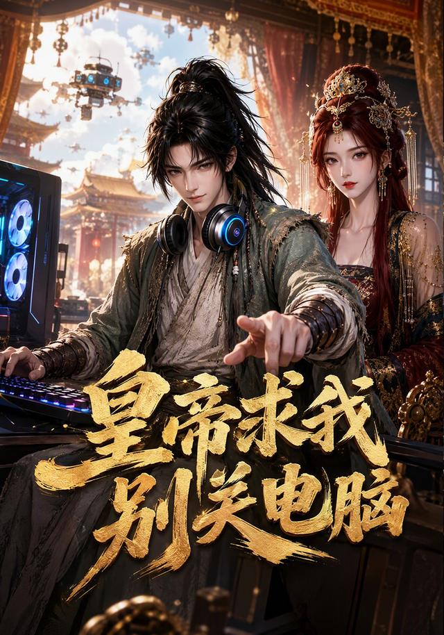 皇帝求我別關電腦 短劇封面