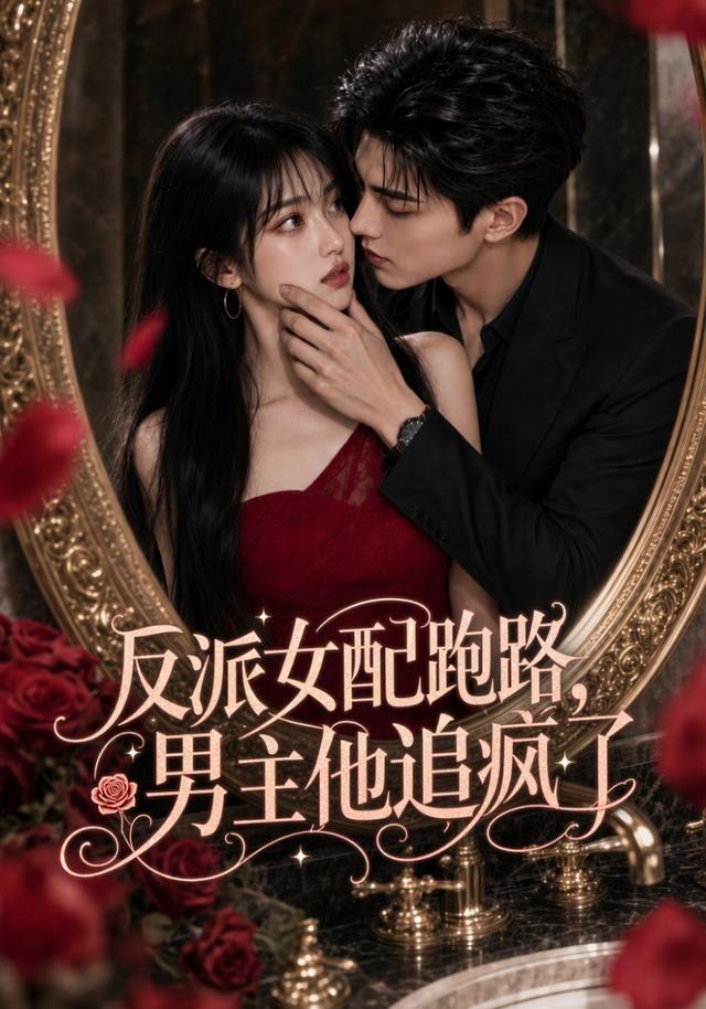 反派女配跑路，男主他追瘋了 短劇封面