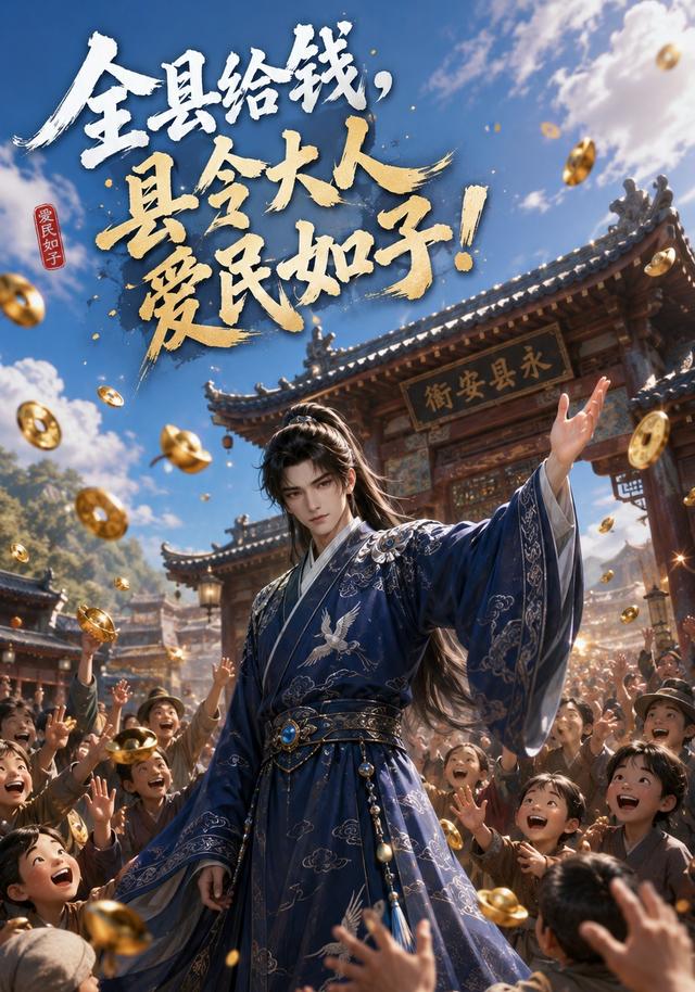 全縣給錢，縣令大人愛民如子！ 短劇封面