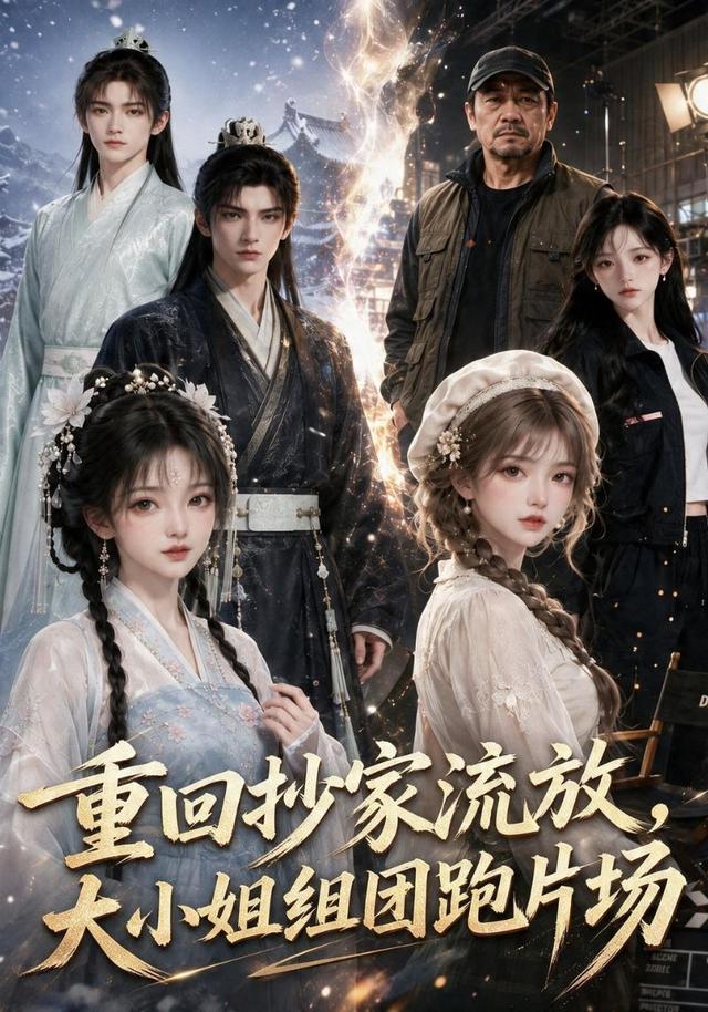 重回抄家流放，大小姐組團跑片場 短劇封面