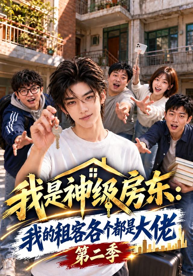 我是神級房東：我的租客各個都是大佬第二季 短劇封面